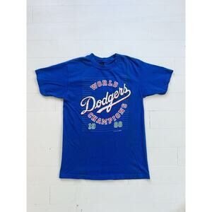 Vintage Single Stitch Los Angeles Dodgers 1988 World Series Champions T-Shirt